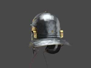 Legion&aacute;rio de capacete romano fotorrealista Modelo 3D