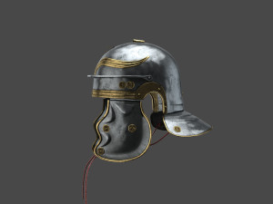 Roman helmet legionary photorealistic Model 3D