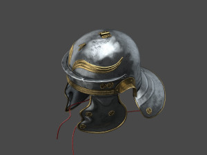 Roman helmet legionary photorealistic Model 3D