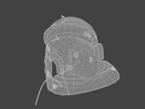 Legion&aacute;rio de capacete romano fotorrealista Modelo 3D