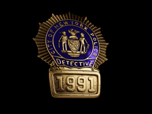New York police badge 3D Model