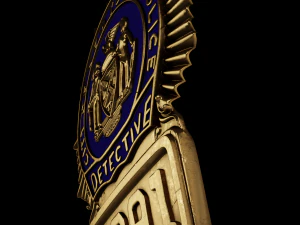 New York police badge 3D Model