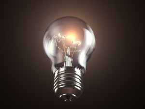 Light bulb 3D 모델