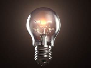 Light bulb 3D 모델