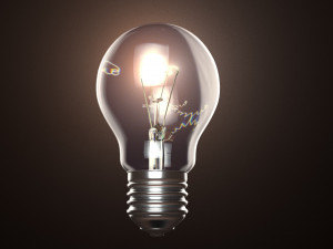 Light bulb 3D 모델