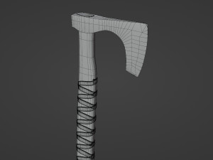 Celtic battle axe 3D Модель