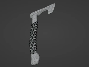 Celtic battle axe 3D Model