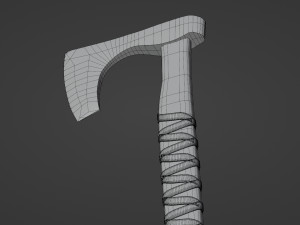 Celtic battle axe 3D Модель