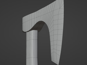 Celtic battle axe 3D Модель