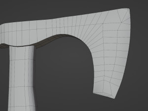 Celtic battle axe 3D Модель