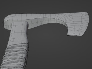 Celtic battle axe 3D Модель