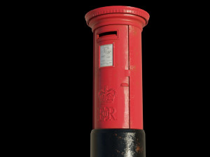 London red mailbox 3D Model