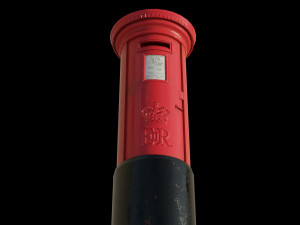 London red mailbox 3D Model