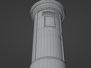London red mailbox 3D Model
