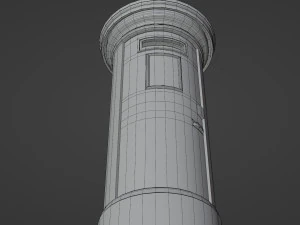 London red mailbox 3D Model