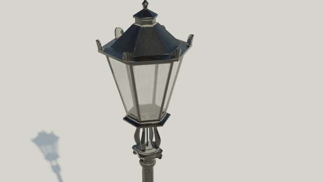 London street light Modello 3D .c4d .max .obj .3ds .fbx .stl .blend 