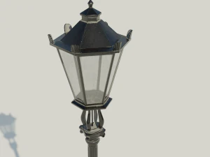 London street light 3D Model