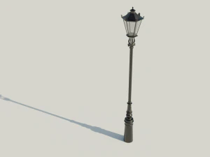 London street light 3D Model