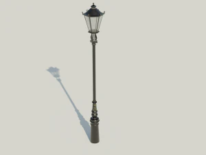 London street light 3D Model