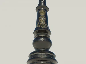London street light 3D Model