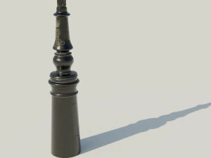 London street light 3D Model