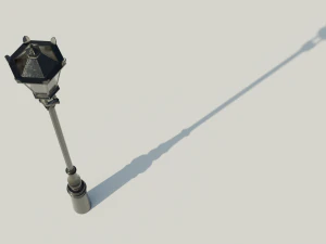 London street light 3D Model