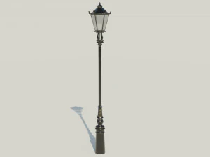 London street light 3D Model
