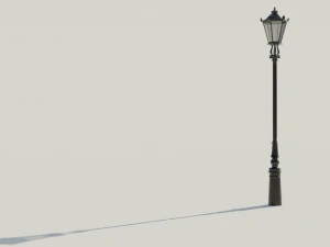 London street light 3D Model