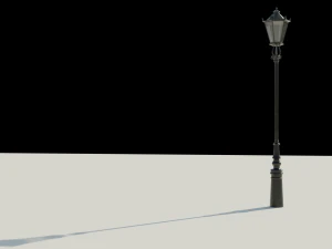London street light 3D Model