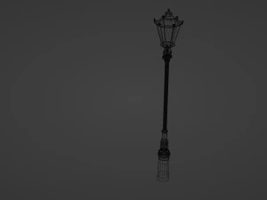 London street light 3D Model