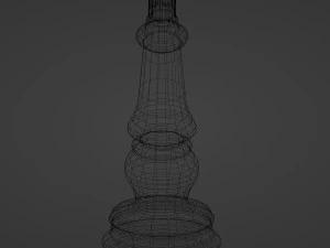 London street light 3D Model
