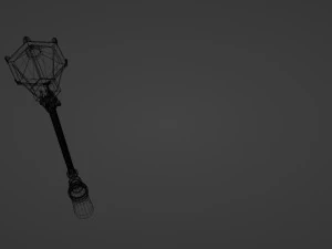 London street light 3D Model