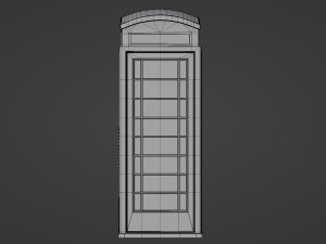 London red telephone booth 3D-Modell