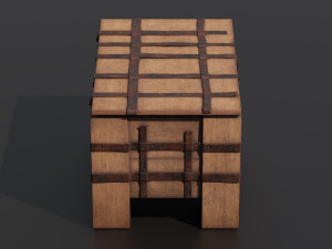 Old chest 3D Model