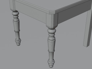 Medieval chair 3D Model