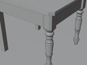Medieval chair 3D Model