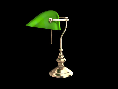 Library lamp Modello 3D