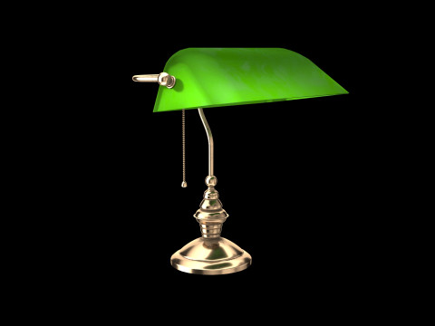 Library lamp Modello 3D