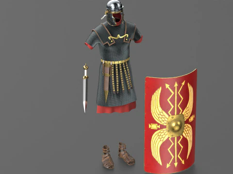 Roman legionary cloth 3D Model