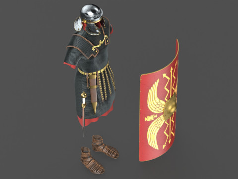 Roman legionary cloth Modèle 3D