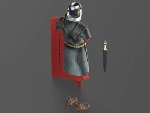 Roman legionary cloth 3D Model
