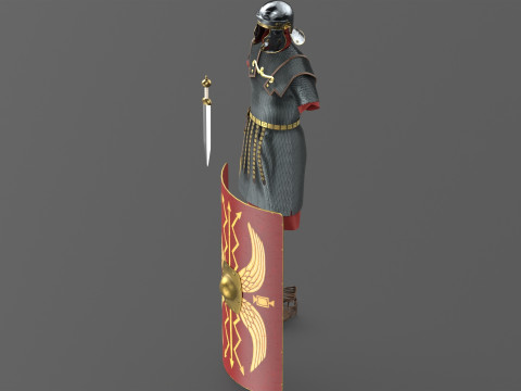 Roman legionary cloth Modèle 3D
