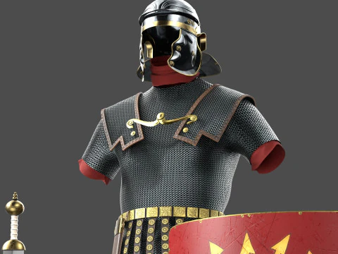 Roman legionary cloth 3D Model