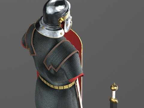 Roman legionary cloth Modèle 3D