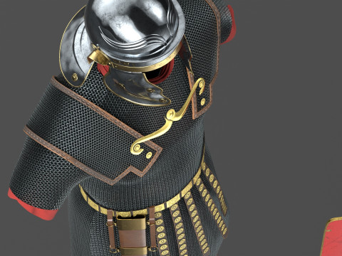Roman legionary cloth Modèle 3D