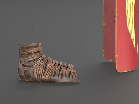 Roman legionary cloth Modèle 3D
