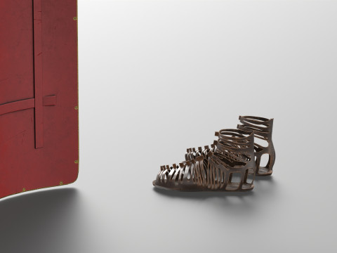 Roman legionary cloth Modèle 3D