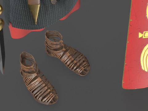 Roman legionary cloth Modèle 3D