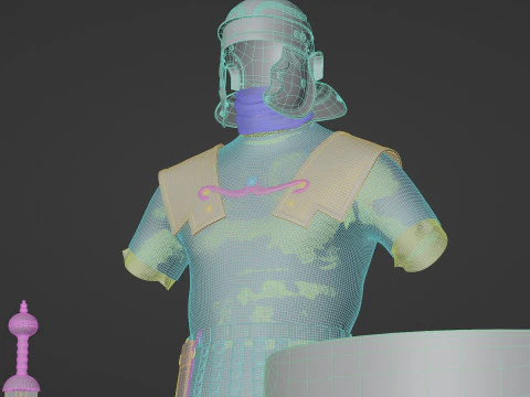 Roman legionary cloth 3D Model