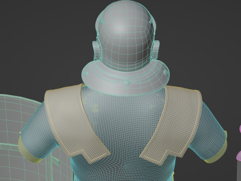 Roman legionary cloth Modèle 3D